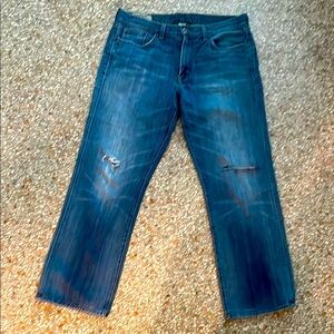 Lucky Brand Blue Straight Jeans Classic Style